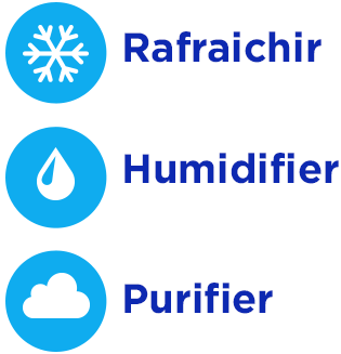 Rafraichir - Humidifier - Purifier